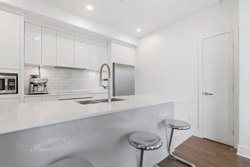 Kitchen - 1006-1910 Rue Des Bassins, Montréal (Le Sud-Ouest), QC - Indoor Photo Showing Kitchen With Double Sink With Upgraded Kitchen