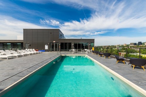 Pool - 1006-1910 Rue Des Bassins, Montréal (Le Sud-Ouest), QC - Outdoor With In Ground Pool