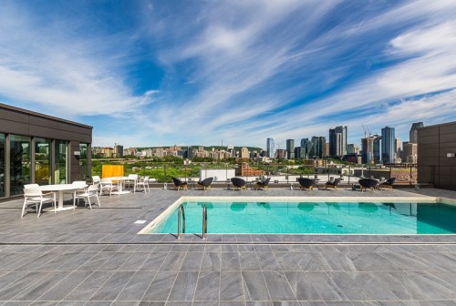 Pool - 1006-1910 Rue Des Bassins, Montréal (Le Sud-Ouest), QC - Outdoor With In Ground Pool