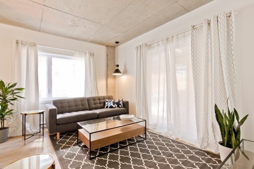 Living Room - 402-81 Rue Wellington S., Sherbrooke (Les Nations), QC - Indoor