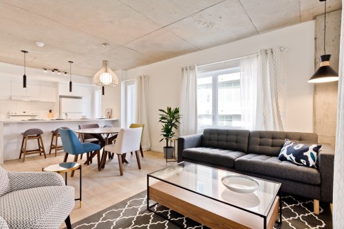 Living Room - 402-81 Rue Wellington S., Sherbrooke (Les Nations), QC - Indoor Photo Showing Living Room