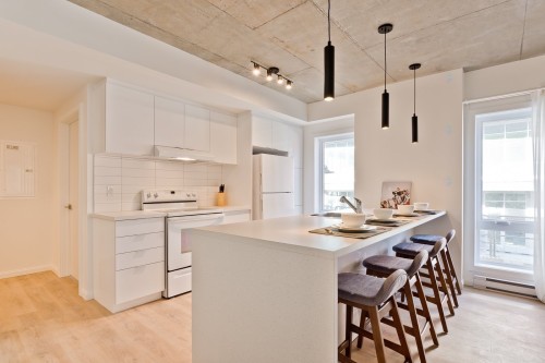 Kitchen - 402-81 Rue Wellington S., Sherbrooke (Les Nations), QC - Indoor Photo Showing Kitchen