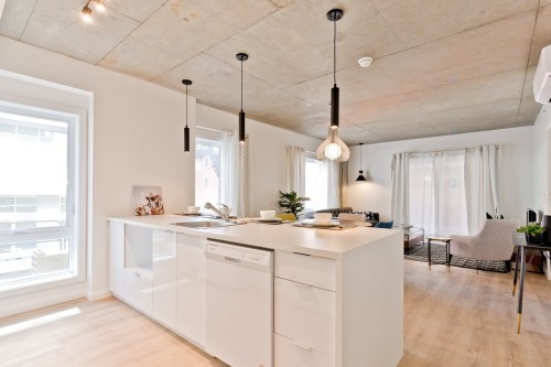 Kitchen - 402-81 Rue Wellington S., Sherbrooke (Les Nations), QC - Indoor Photo Showing Kitchen