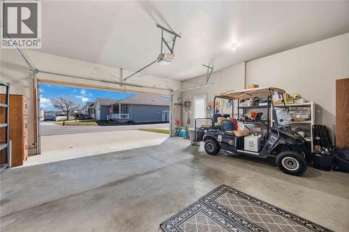 5700 Blackwell Sideroad Unit# 13, Sarnia, ON - Indoor Photo Showing Garage