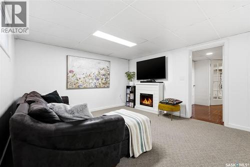 3003 Hill Avenue, Regina, SK - Indoor With Fireplace