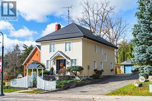 Seasonal view. - 99 Argyle Street N, Caledonia, ON - Outdoor
