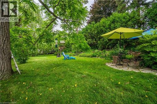 Extra deep lot is a private oasis of nature and privacy. - 99 Argyle Street N, Caledonia, ON - Outdoor