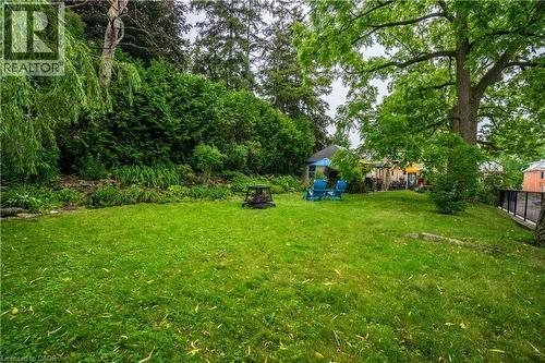 A backyard oasis - extra deep, extra private yard.. - 99 Argyle Street N, Caledonia, ON - Outdoor