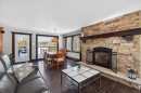 Salon - 32 Ch. Dupuis, La Minerve, QC  - Indoor Photo Showing Living Room With Fireplace 