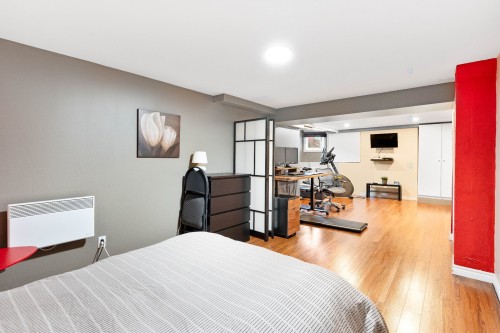 Basement - 4110 Av. Girouard, Montréal (Côte-Des-Neiges/Notre-Dame-De-Grâce), QC - Indoor Photo Showing Gym Room