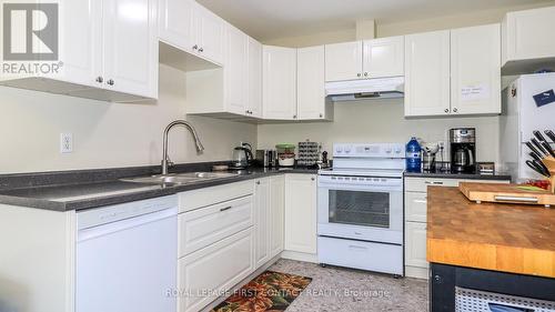 66 Downing Crescent, Barrie, ON - Indoor Photo Showing Kitchen With Double Sink