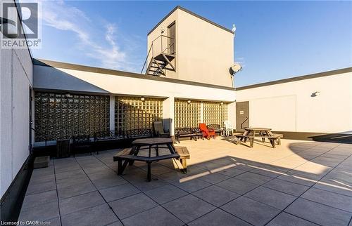 Rooftop Patio - 175 E Hunter Street E Unit# 404, Hamilton, ON - Outdoor With Deck Patio Veranda