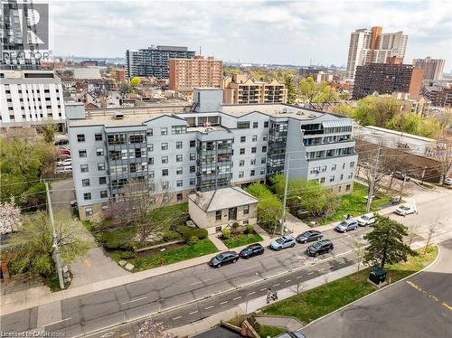 Aerial View - 175 E Hunter Street E Unit# 404, Hamilton, ON - Outdoor With View