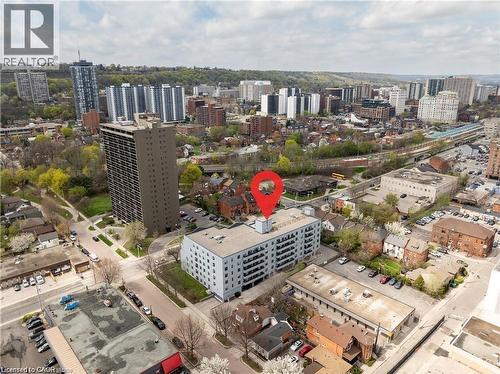 Aerial View - 175 E Hunter Street E Unit# 404, Hamilton, ON - Outdoor With View