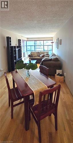 Open Concept of Living Room & Dining - 175 E Hunter Street E Unit# 404, Hamilton, ON - Indoor