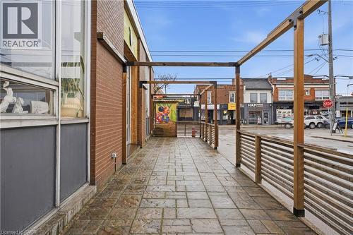 View of patio - 204 Ottawa Street N, Hamilton, ON 