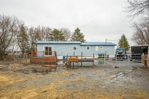 Face arrière - 72 9E Rang, Sainte-Brigide-D'Iberville, QC - Outdoor With Deck Patio Veranda