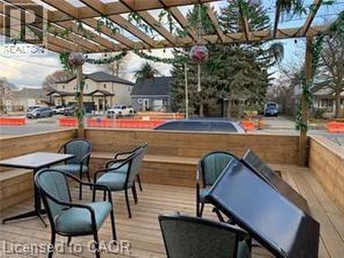 View of deck - 347 Lancaster Street W, Kitchener, ON 