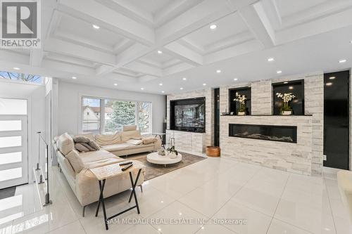 1434 Petrie Way, Mississauga, ON - Indoor With Fireplace
