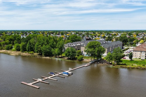Aerial View - 202-1324 Rue Notre-Dame, Repentigny (Repentigny), QC - Outdoor With Body Of Water With View