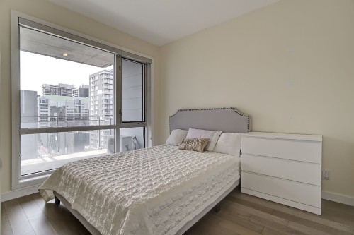 Bedroom - 1406-2117 Rue Tupper, Montréal (Ville-Marie), QC - Indoor Photo Showing Bedroom