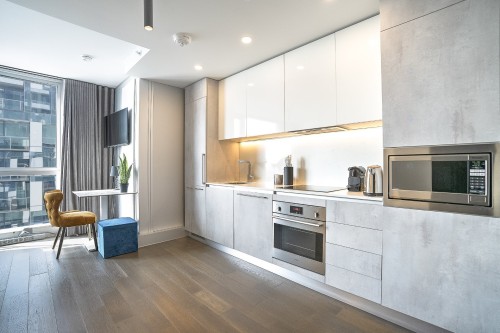 Kitchen - 3013-1400 Boul. René-Lévesque O., Montréal (Ville-Marie), QC - Indoor Photo Showing Kitchen