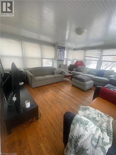 Living room with hardwood / wood-style flooring - 9 Waterloo Avenue, Guelph, ON - Indoor