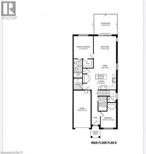 View of property floor plan - 106 Thackeray Way, Harriston, ON - Other