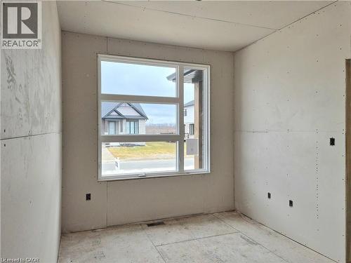 View of spare room - 106 Thackeray Way, Harriston, ON - Indoor Photo Showing Other Room