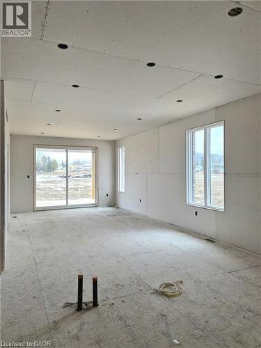 View of spare room - 106 Thackeray Way, Harriston, ON - Indoor