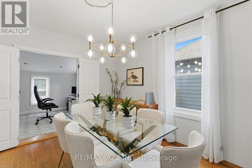 Elegant light-filled dining area - 148 Conant Street, Oshawa (Lakeview), ON - Indoor Photo Showing Dining Room