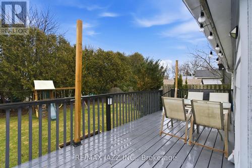 Private deck for outdore entertaining - 148 Conant Street, Oshawa (Lakeview), ON - Outdoor With Deck Patio Veranda With Exterior