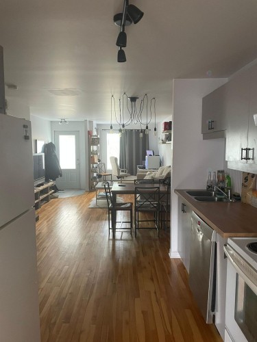 Vue d'ensemble - 3986 Av. Des Érables, Montréal (Le Plateau-Mont-Royal), QC - Indoor Photo Showing Kitchen With Double Sink