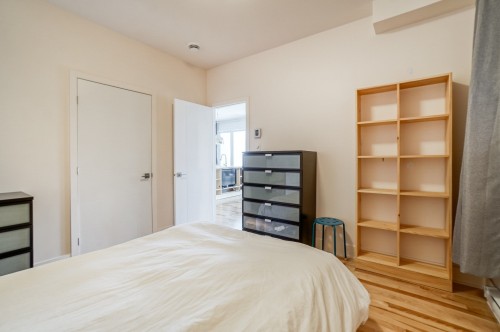 Chambre à coucher principale - 202-25 Rue Bélanger, Montréal (Rosemont/La Petite-Patrie), QC - Indoor Photo Showing Bedroom
