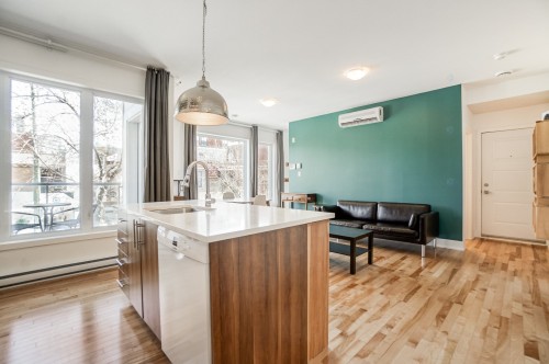 Cuisine - 202-25 Rue Bélanger, Montréal (Rosemont/La Petite-Patrie), QC - Indoor Photo Showing Kitchen