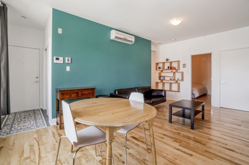 Salle à manger - 202-25 Rue Bélanger, Montréal (Rosemont/La Petite-Patrie), QC - Indoor Photo Showing Dining Room