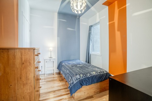 Chambre à coucher - 202-25 Rue Bélanger, Montréal (Rosemont/La Petite-Patrie), QC - Indoor Photo Showing Bedroom