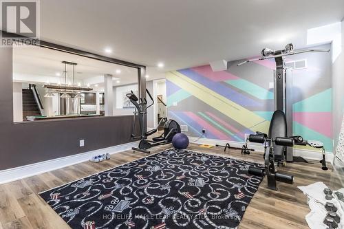 44 Herringbone Crescent, Brampton, ON - Indoor Photo Showing Gym Room