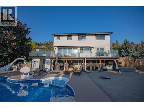 702 Cypress Drive, Coldstream, BC - Outdoor With In Ground Pool With Deck Patio Veranda