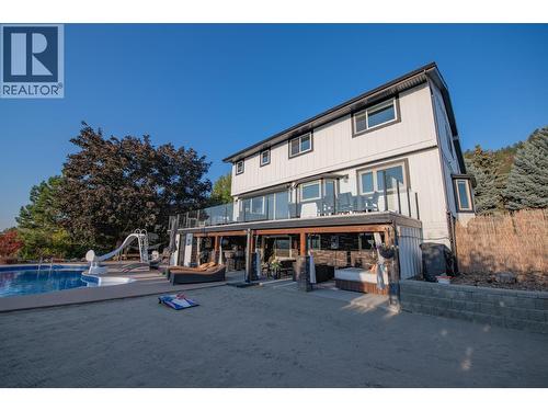 702 Cypress Drive, Coldstream, BC - Outdoor With Deck Patio Veranda