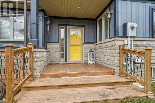 Covered Front Porch - 1888 Stevington Crescent, Mississauga, ON - Outdoor With Deck Patio Veranda With Exterior