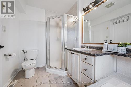 Primary 4 pc Ensuite Bath with Separate Shower - 1888 Stevington Crescent, Mississauga, ON - Indoor Photo Showing Bathroom