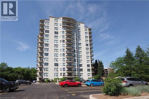 255 Keats Way Unit# 701, Waterloo, ON - Outdoor With Balcony With Facade