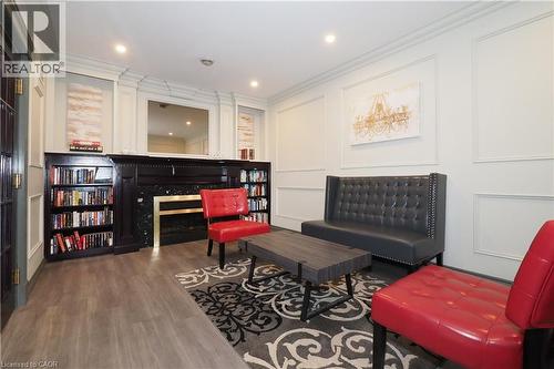 255 Keats Way Unit# 701, Waterloo, ON - Indoor With Fireplace