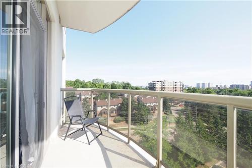 255 Keats Way Unit# 701, Waterloo, ON - Outdoor With Balcony With View
