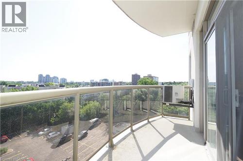 255 Keats Way Unit# 701, Waterloo, ON - Outdoor With Balcony With View With Exterior