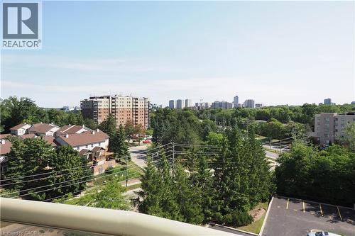 255 Keats Way Unit# 701, Waterloo, ON - Outdoor With Balcony With View