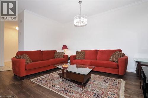 255 Keats Way Unit# 701, Waterloo, ON - Indoor Photo Showing Living Room
