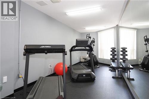 255 Keats Way Unit# 701, Waterloo, ON - Indoor Photo Showing Gym Room