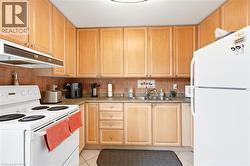 Large kitchen with plenty  of storage and counter space - 